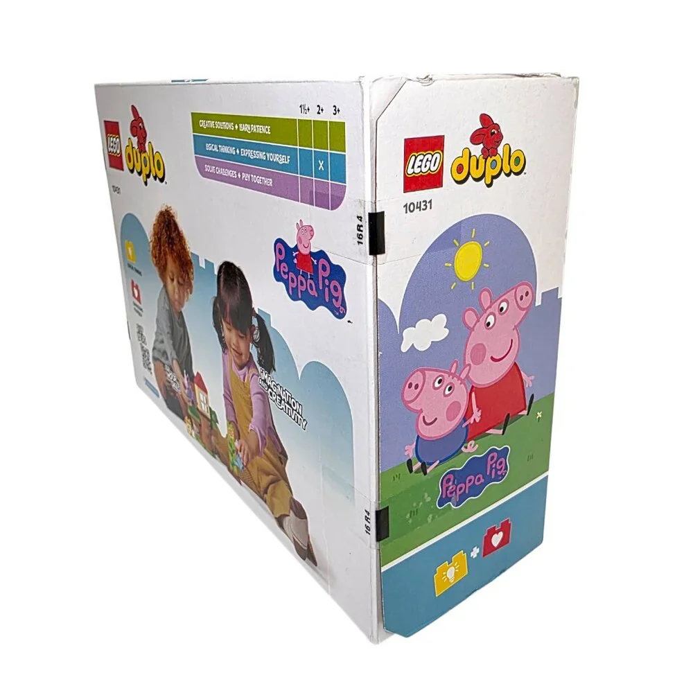 Lego Duplo 10431 Peppa Pig Garden and Tree House 20 pcs Logical Thinking SEALED